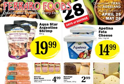 Ferraro Foods Monthly Flyer April 29 to May 26 Ferraro Foods Monthly Flyer April 29 to May 26