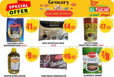 Al-Salam Supermarket Flyer April 29 to May 5