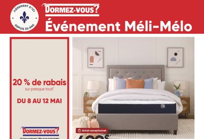 Dormez-vous Flyer April 30 to May 12