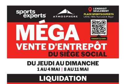Sports Experts Flyer April 28 to May 4
