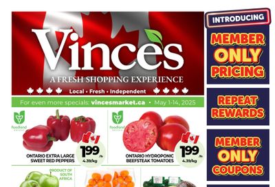 Vince's Market Flyer May 1 to 14