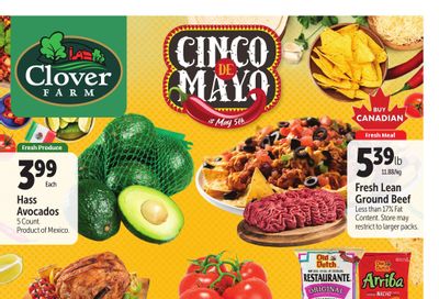 Clover Farm (ON) Flyer May 1 to 7
