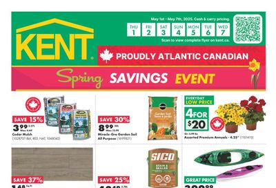 Kent Building Supplies Flyer May 1 to 7 Kent Building Supplies Flyer May 1 to 7