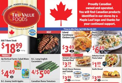 Tru Value Foods Flyer April 30 to May 6