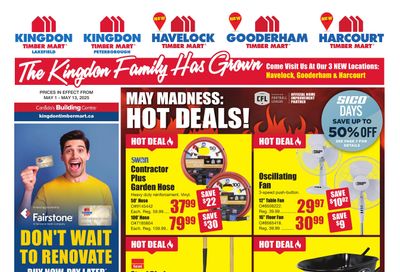 Timber Mart Flyer April 30 to May 13