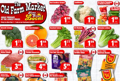 The Old Farm Market (Courtenay) Flyer May 1 to 7