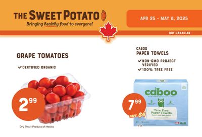 The Sweet Potato Flyer April 25 to May 8
