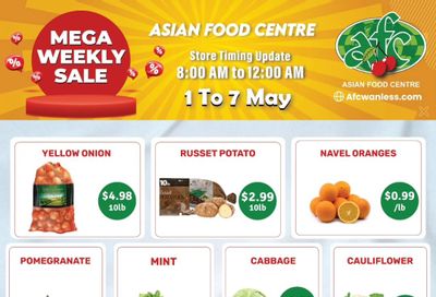 Asian Food Centre (Wanless Dr.) Flyer May 1 to 7