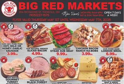 Big Red Markets Flyer May 1 to 7