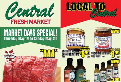 Central Fresh Market Flyer May 1 to 8