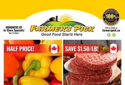 Farmer's Pick Flyer May 1 to 7