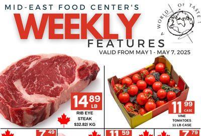 Mid-East Food Centre Flyer May 1 to 7