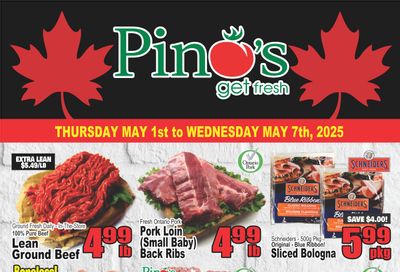 Pino's Flyer May 1 to 7 Pino's Flyer May 1 to 7