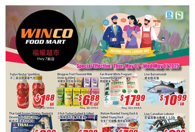 WinCo Food Mart (HWY 7) Flyer May 1 to 7