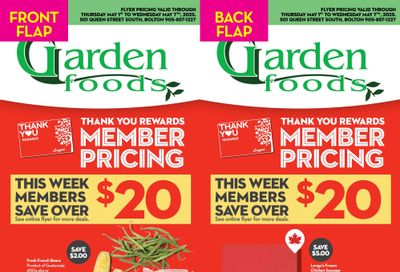 Garden Foods Flyer May 1 to 7 Garden Foods Flyer May 1 to 7