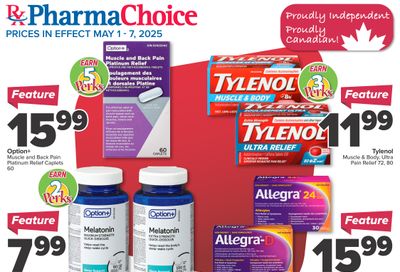 PharmaChoice Health Centre Flyer May 1 to 7