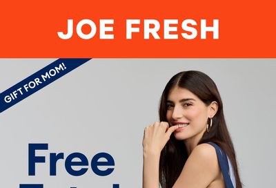 Joe Fresh Flyer May 1 to 7