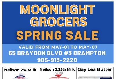 Moonlight Grocers Flyer May 1 to 7
