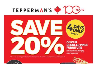 Tepperman's Flyer May 2 to 8
