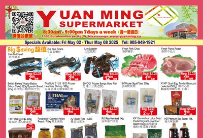 Yuan Ming Supermarket Flyer May 2 to 8