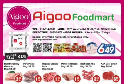 Aigoo Foodmart Flyer May 2 to 8
