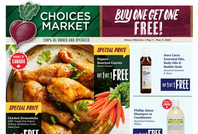 Choices Market Flyer May 1 to 7