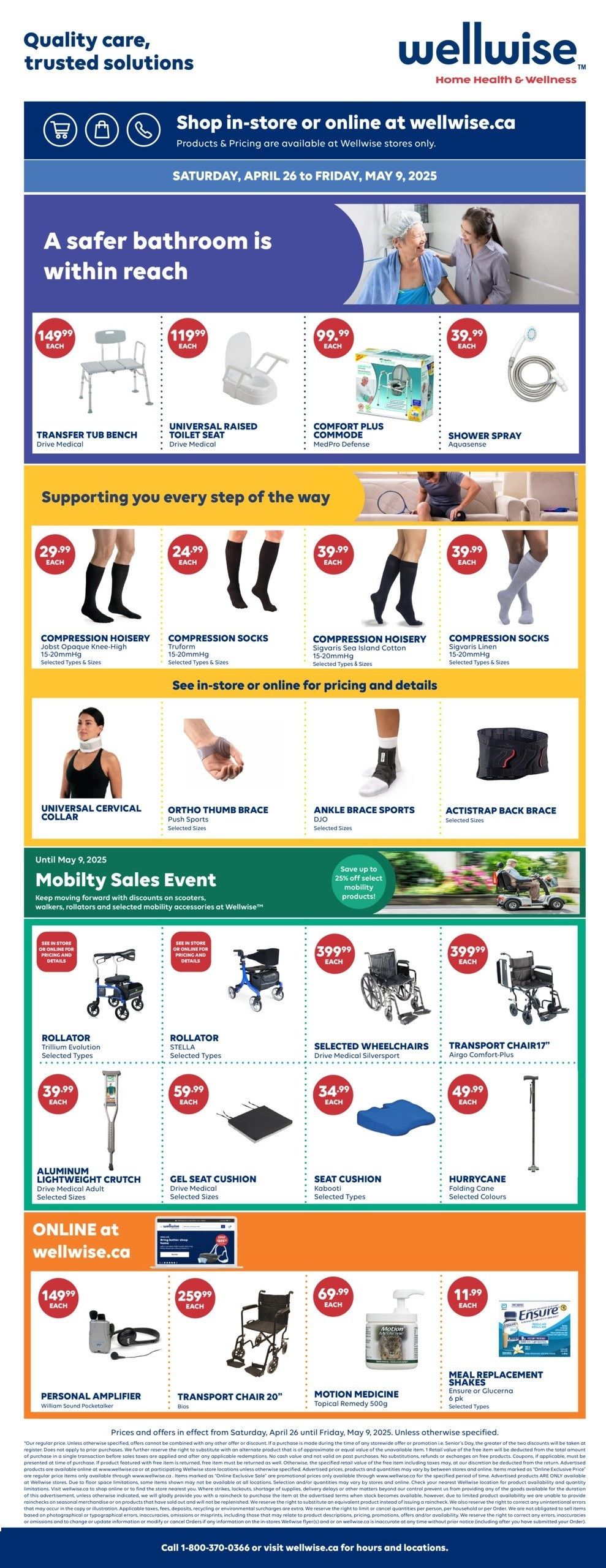 Wellwise By Shoppers Flyer May 3 to 9
