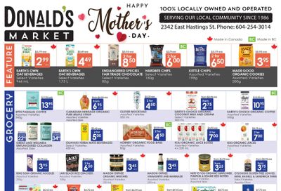 Donald's Market Flyer May 1 to 14