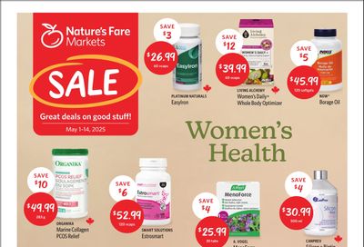 Nature's Fare Markets Flyer May 1 to 14