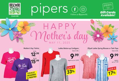 Pipers Superstore Flyer May 1 to 7