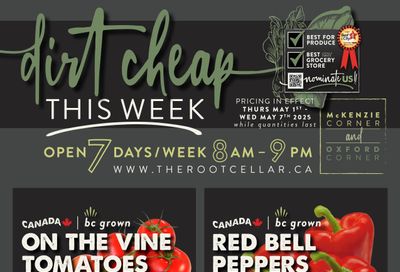 The Root Cellar Flyer May 1 to 7