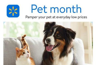 Walmart Pet Digest Flyer May 1 to 28
