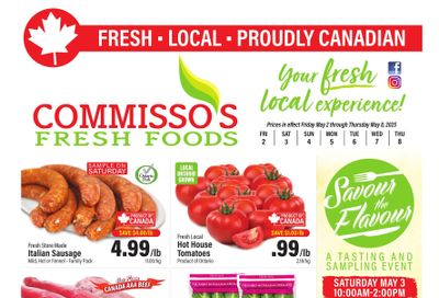 Commisso's Fresh Foods Flyer May 2 to 8