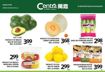 Centra Foods (Barrie) Flyer May 2 to 8