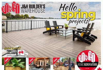 J&H Builder's Warehouse Flyer May 1 to 14