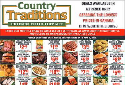 Country Traditions Flyer May 1 to 8
