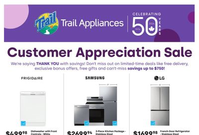 Trail Appliances (BC) Flyer May 1 to 21 Trail Appliances (BC) Flyer May 1 to 21