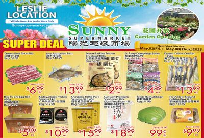 Sunny Supermarket (Leslie) Flyer May 2 to 8