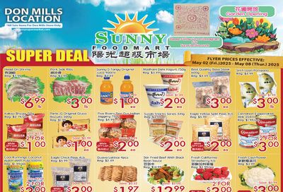 Sunny Foodmart (Don Mills) Flyer May 2 to 8