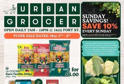 Urban Grocer Flyer May 2 to 8