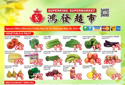 Superking Supermarket (North York) Flyer May 2 to 8