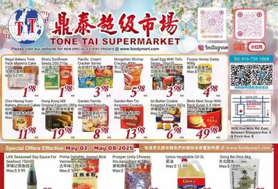 Tone Tai Supermarket Flyer May 2 to 8