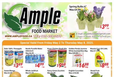 Ample Food Market (Brampton) Flyer May 2 to 8