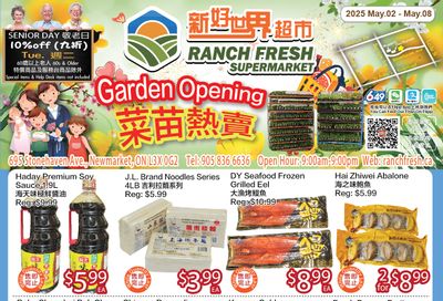 Ranch Fresh Supermarket Flyer May 2 to 8