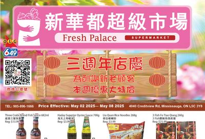 Fresh Palace Supermarket Flyer May 2 to 8