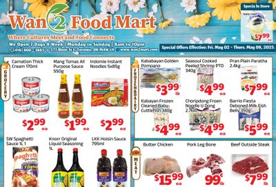 Wan 2 Food Mart Flyer May 2 to 8