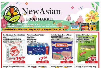 New Asian Food Market Flyer May 2 to 8