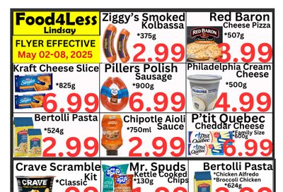 Food 4 Less (Lindsay) Flyer May 2 to 8