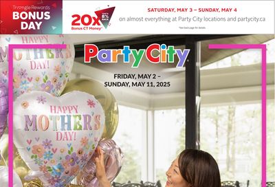 Party City Flyer May 2 to July 1