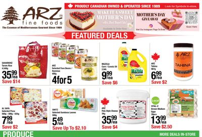 Arz Fine Foods Flyer May 2 to 8